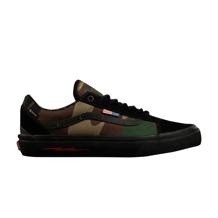 DEFCON x Old Skool GTX 'Black Woodland Camo'